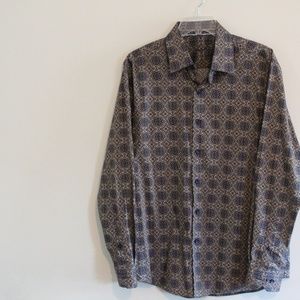 Pattern Dress Shirt